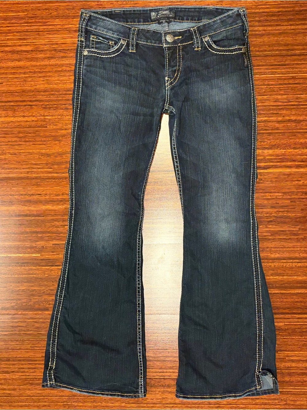 Silver Jeans Co. Frances 22 Bootcut Flare Jeans 31x31 Retro Y2K Indie Sleaze
